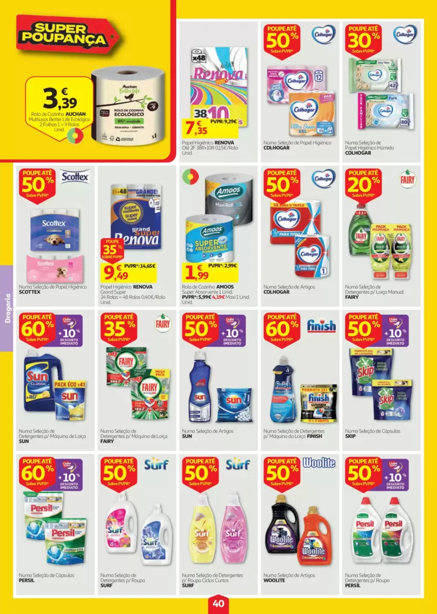 Página 40 do Antevisão Folheto Auchan