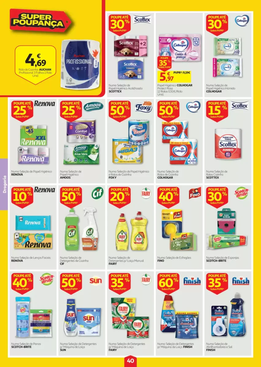 Página 40 do Antevisão Folheto Auchan