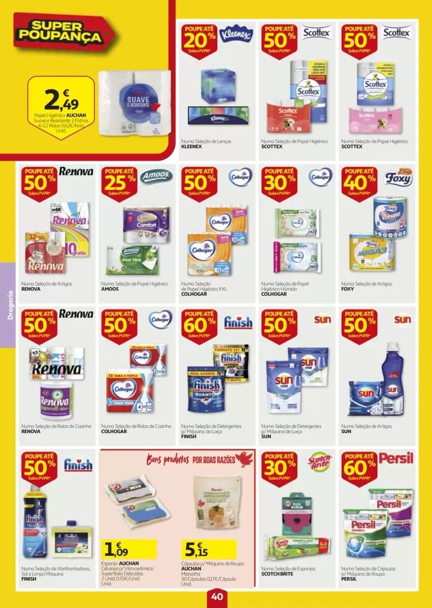 Página 40 do Antevisão Folheto Auchan