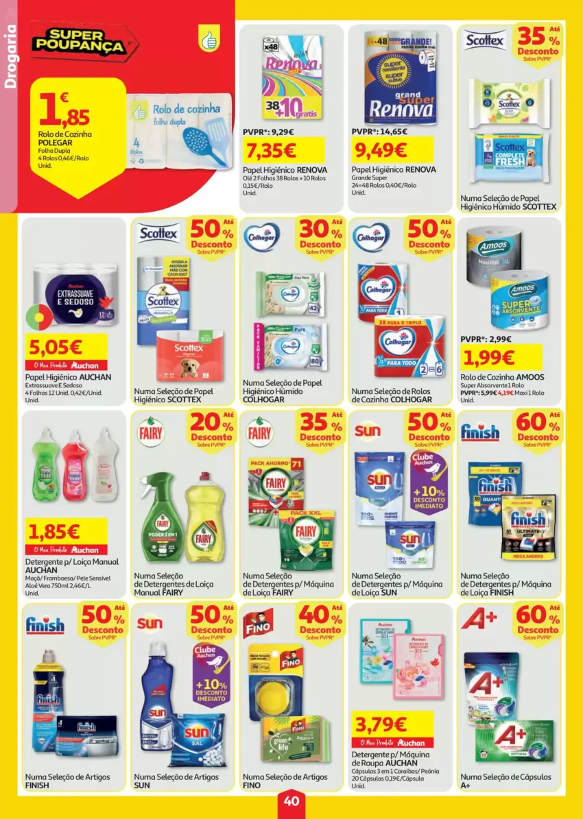 Página 40 do Antevisão Folheto Auchan