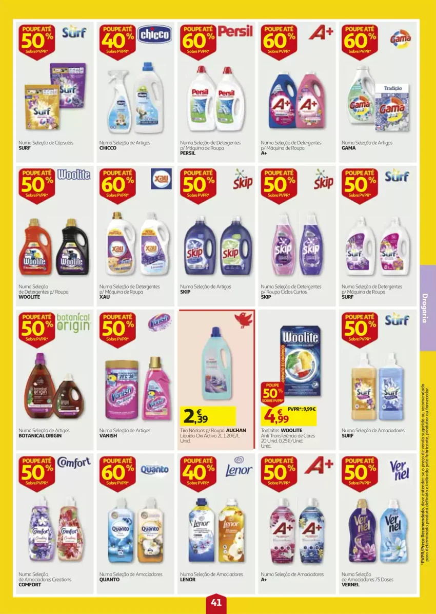 Página 41 do Antevisão Folheto Auchan