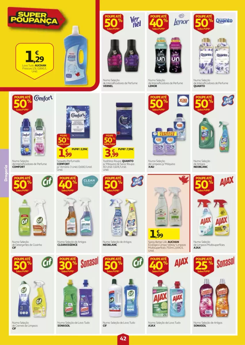 Página 42 do Antevisão Folheto Auchan