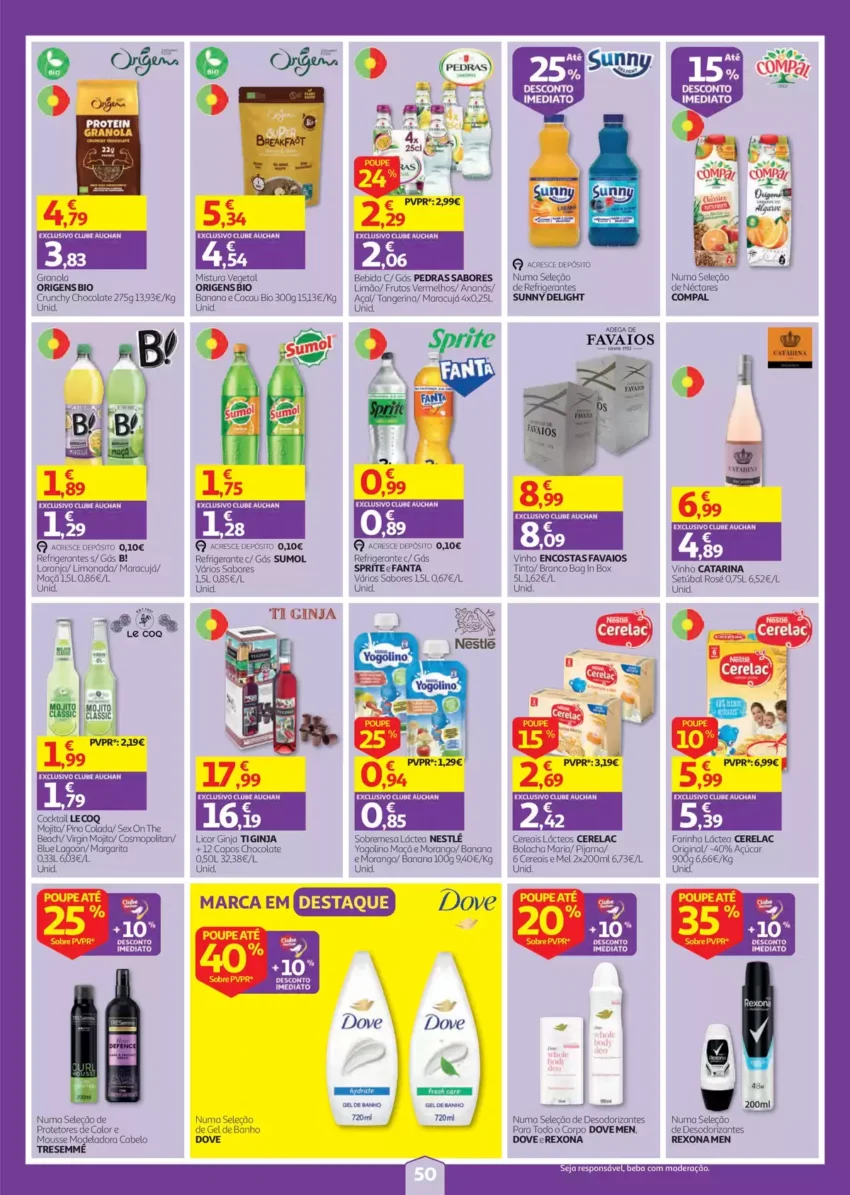 Página 50 do Antevisão Folheto Auchan