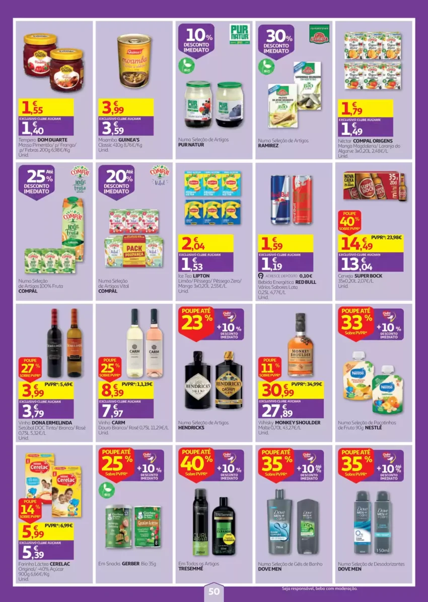 Página 50 do Antevisão Folheto Auchan