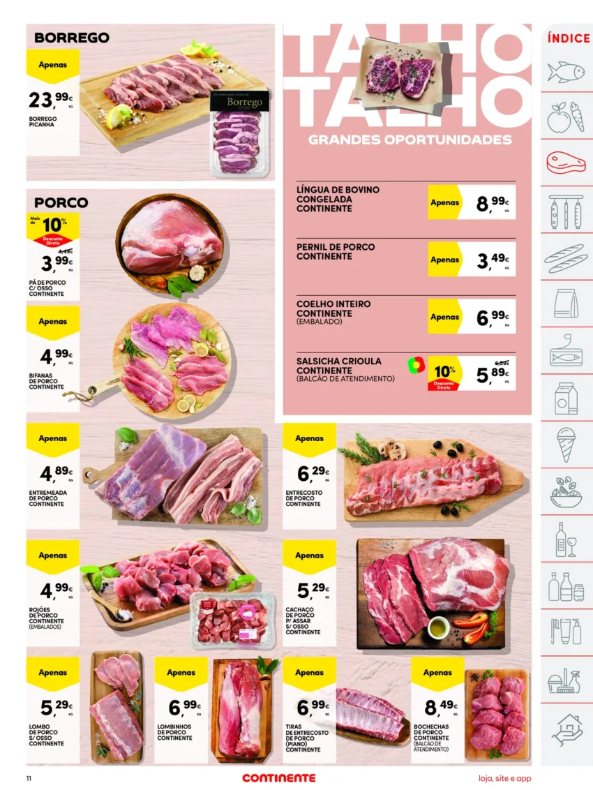 Página 11 do Antevisão Folheto Continente
