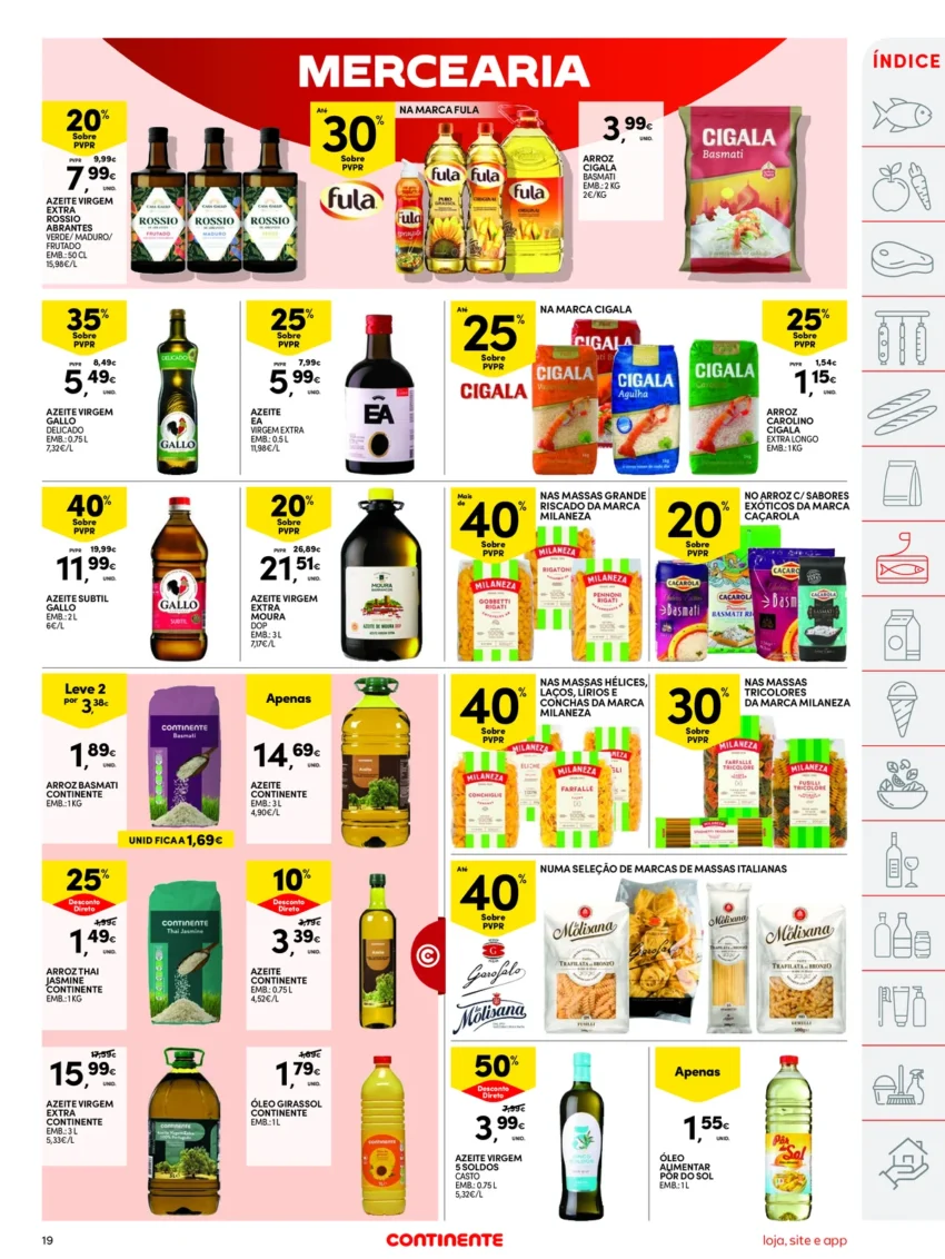Página 19 do Antevisão Folheto Continente