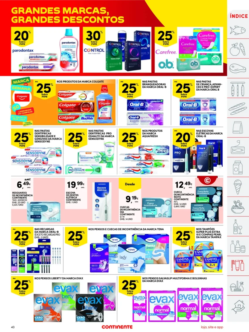 Página 43 do Antevisão Folheto Continente
