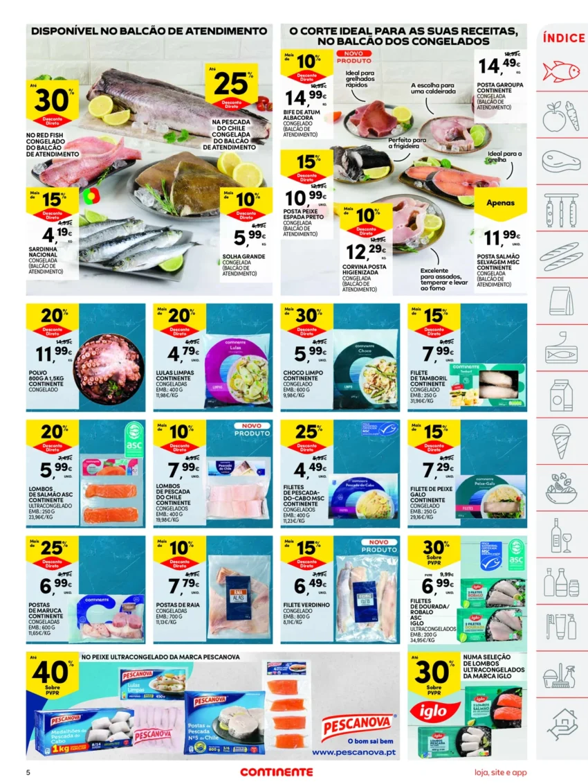Página 5 do Antevisão Folheto Continente