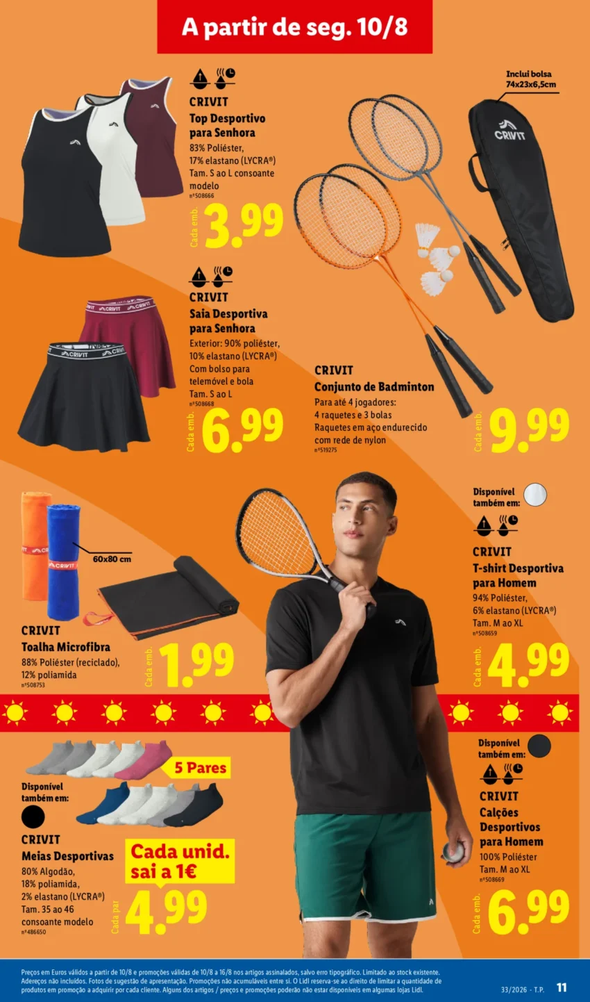 Página 11 do Antevisão Folheto LiDL Novidades