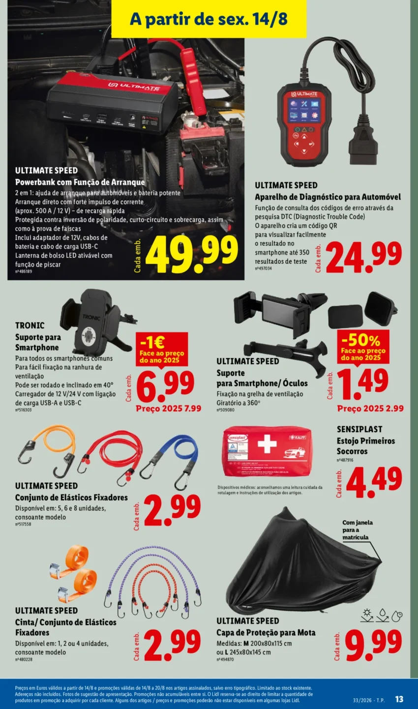 Página 13 do Antevisão Folheto LiDL Novidades