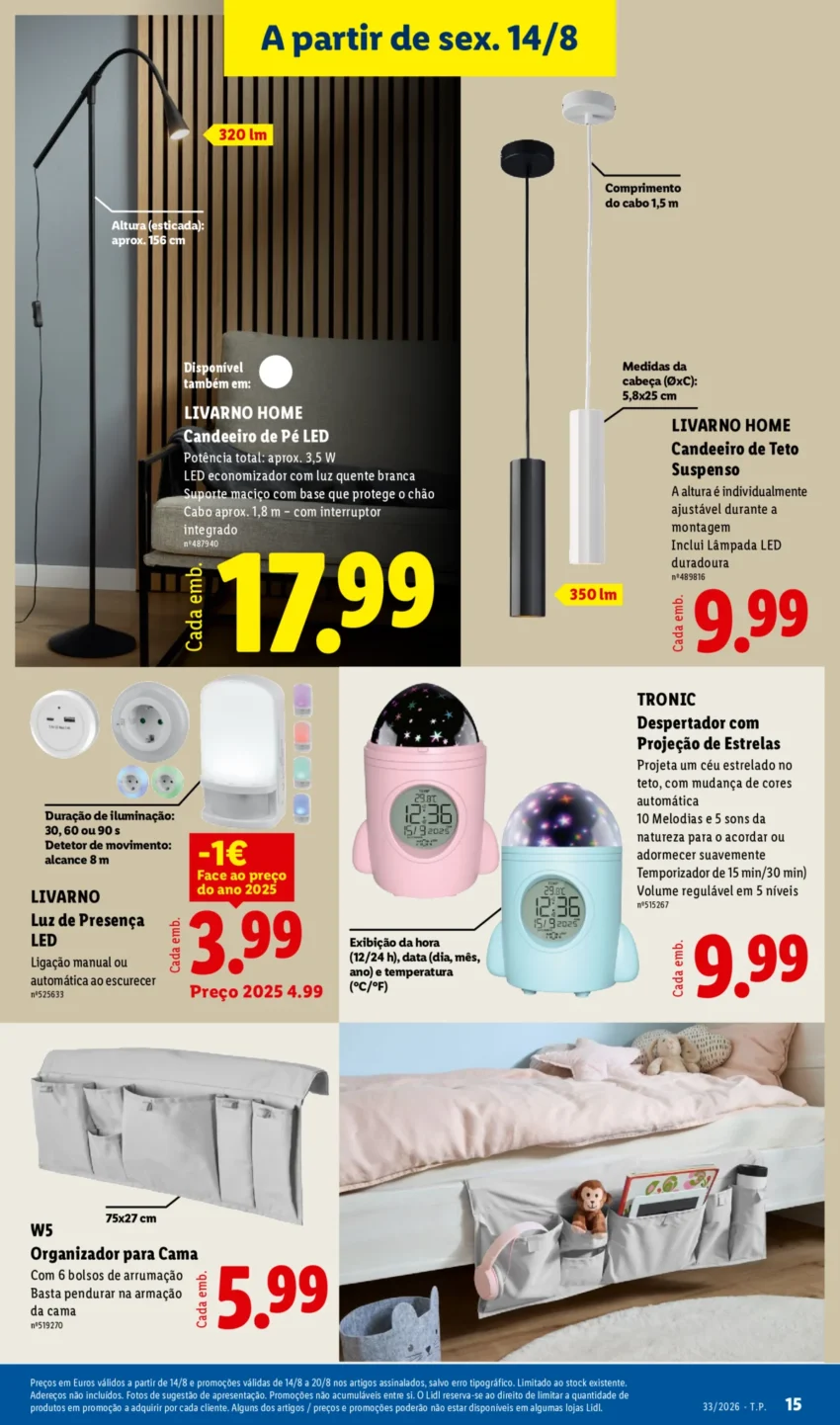 Página 15 do Antevisão Folheto LiDL Novidades