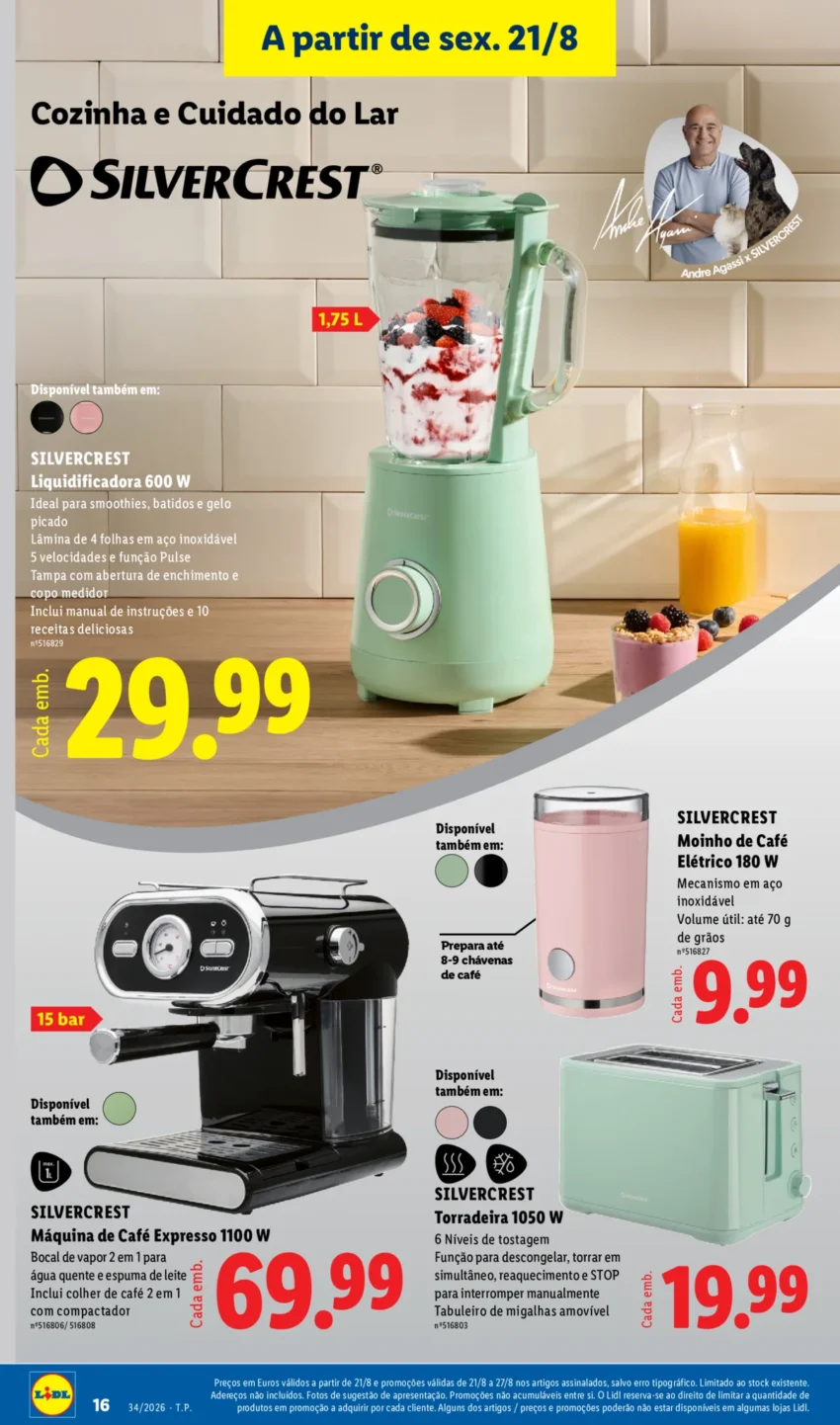 Página 16 do Antevisão Folheto LiDL Novidades