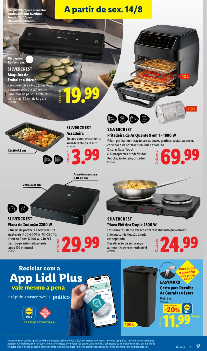 Página 17 do Antevisão Folheto LiDL Novidades