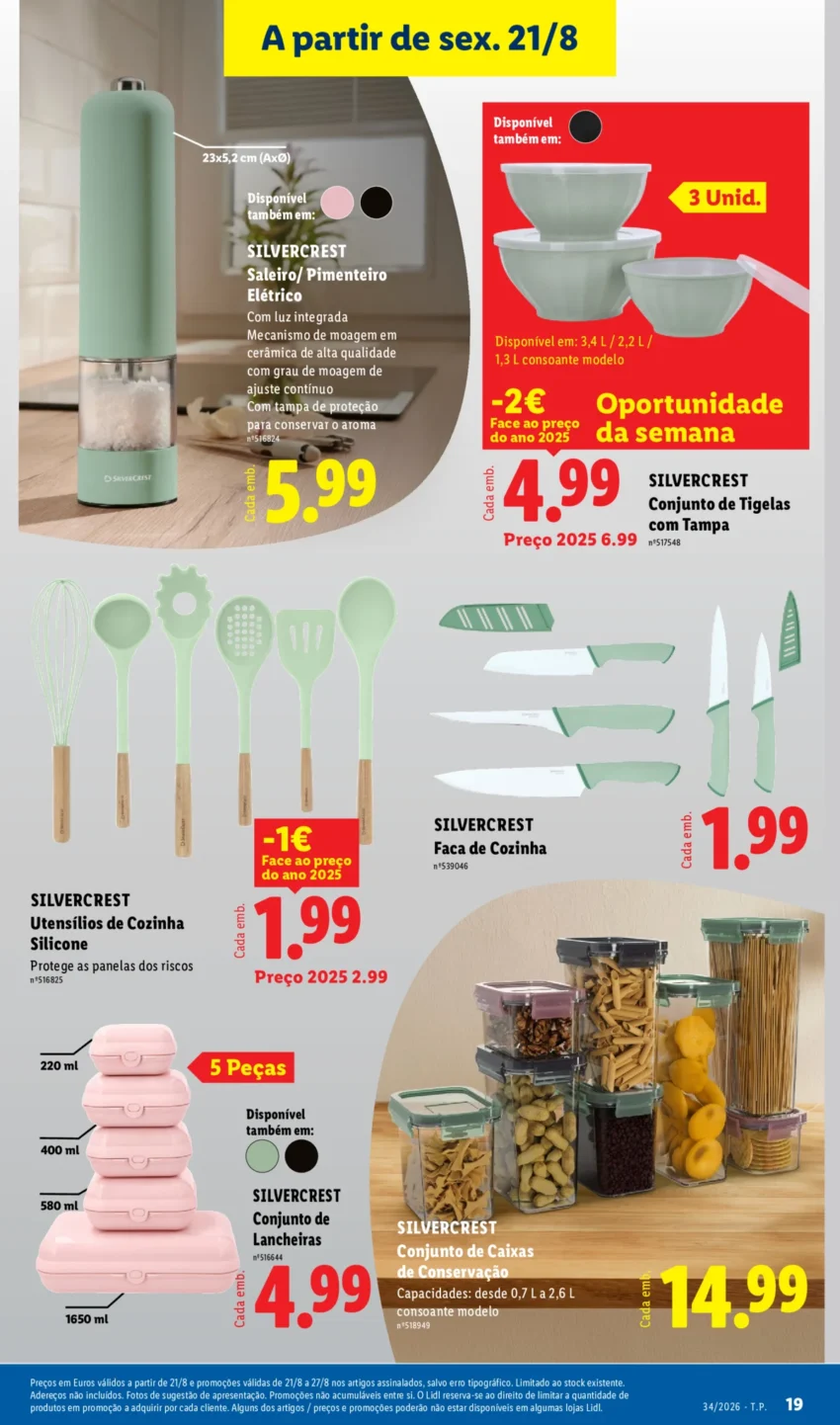 Página 19 do Antevisão Folheto LiDL Novidades