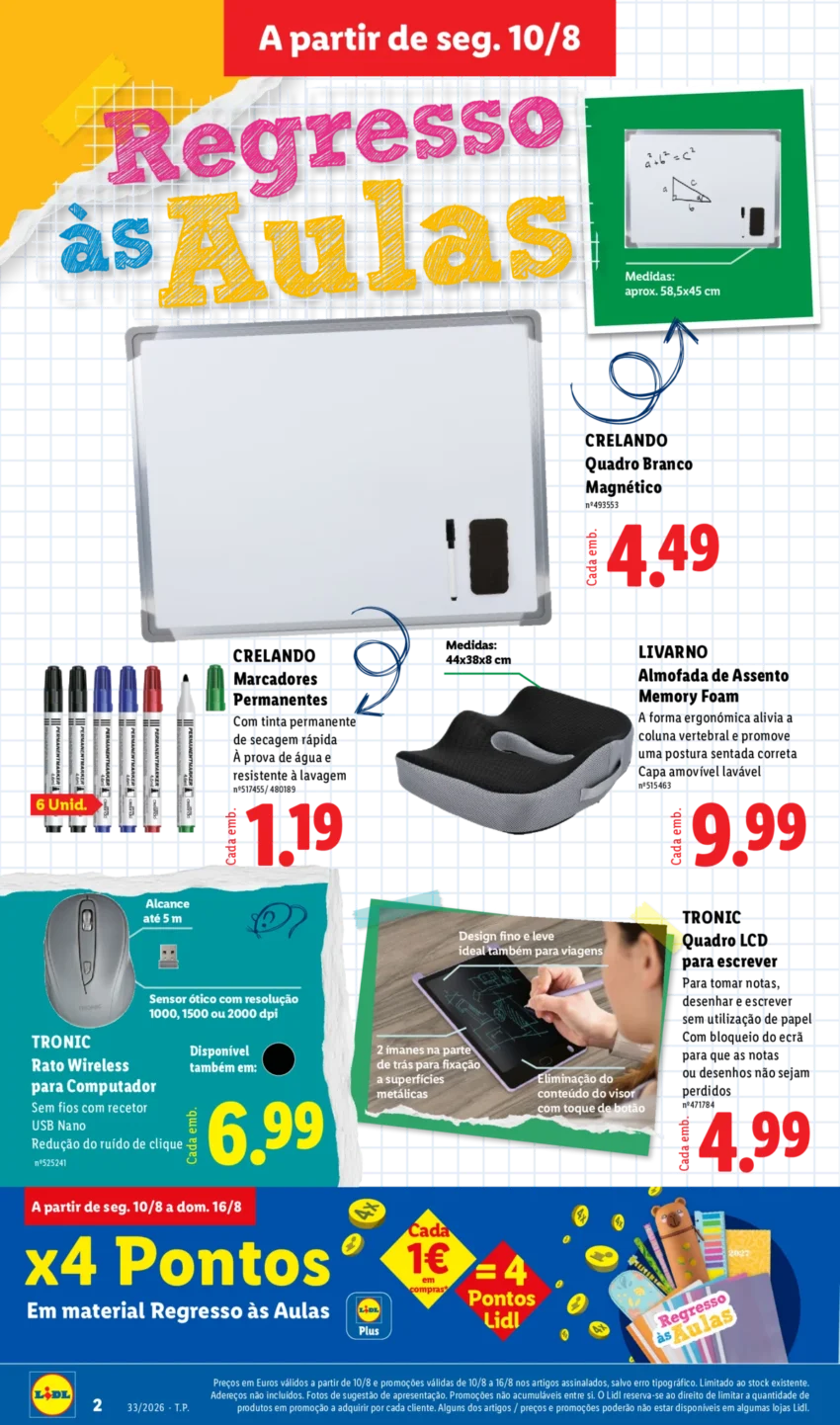 Página 2 do Antevisão Folheto LiDL Novidades
