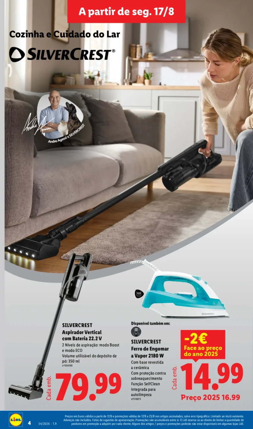 Página 4 do Antevisão Folheto LiDL Novidades