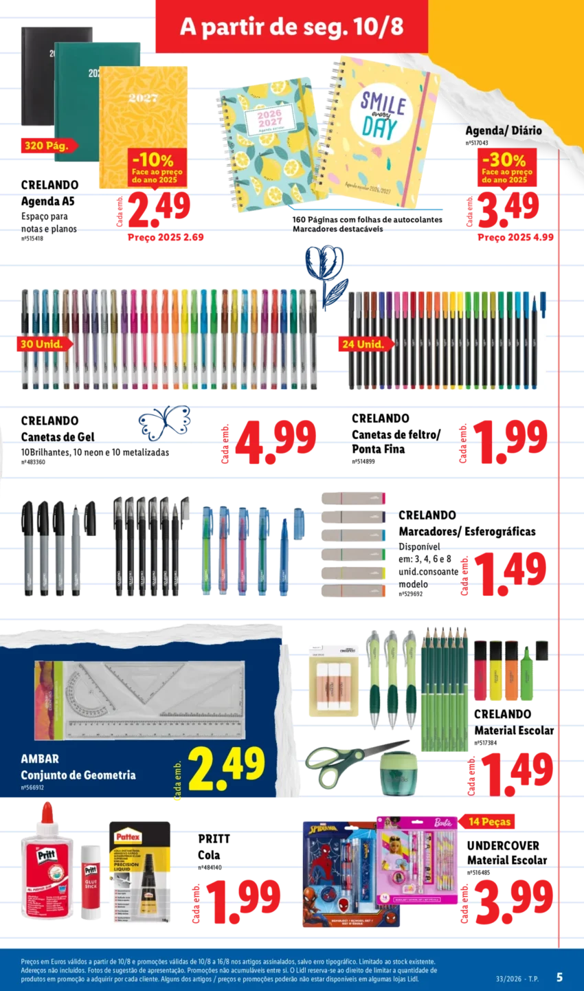 Página 5 do Antevisão Folheto LiDL Novidades