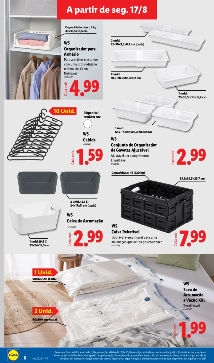 Página 6 do Antevisão Folheto LiDL Novidades
