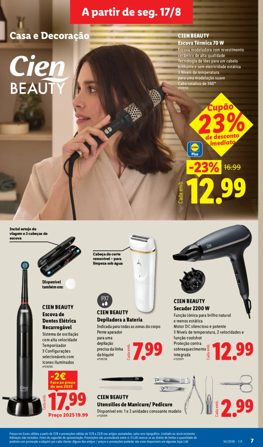 Página 7 do Antevisão Folheto LiDL Novidades