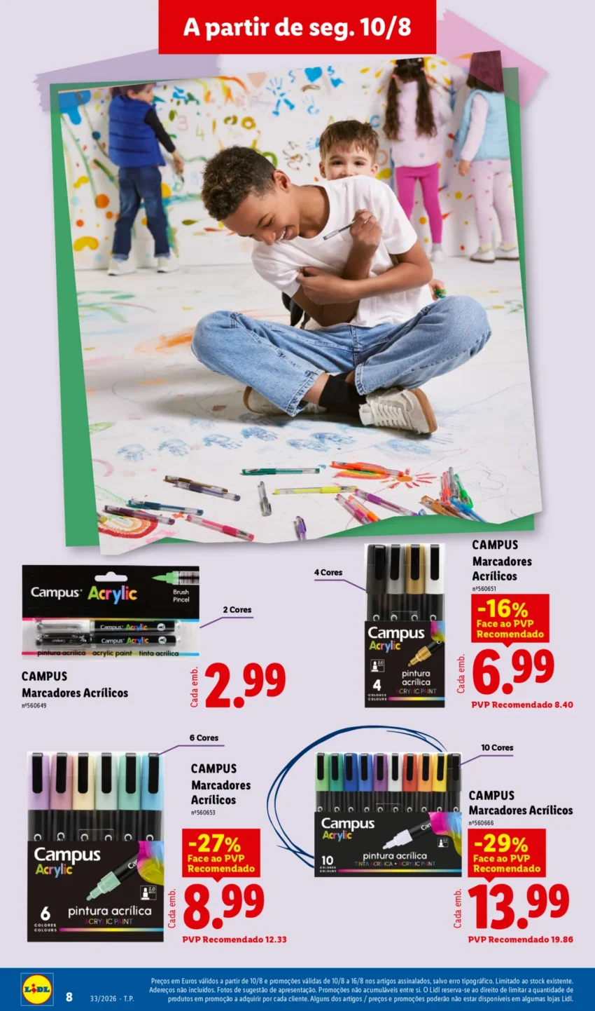 Página 8 do Antevisão Folheto LiDL Novidades
