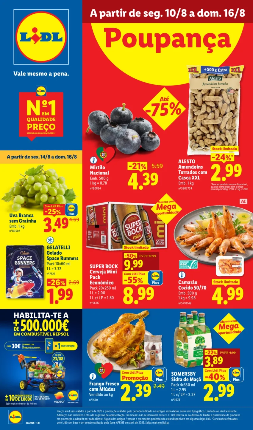 Página 1 do Antevisão Folheto LiDL Promoções