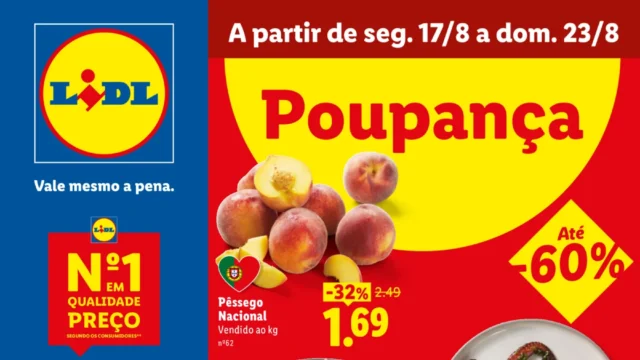 Antevisão Folheto Lidl Promoções (17 a 23 agosto)