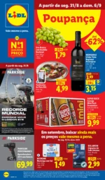 Antevisão Folheto Lidl Promoções (31 agosto a 6 setembro)