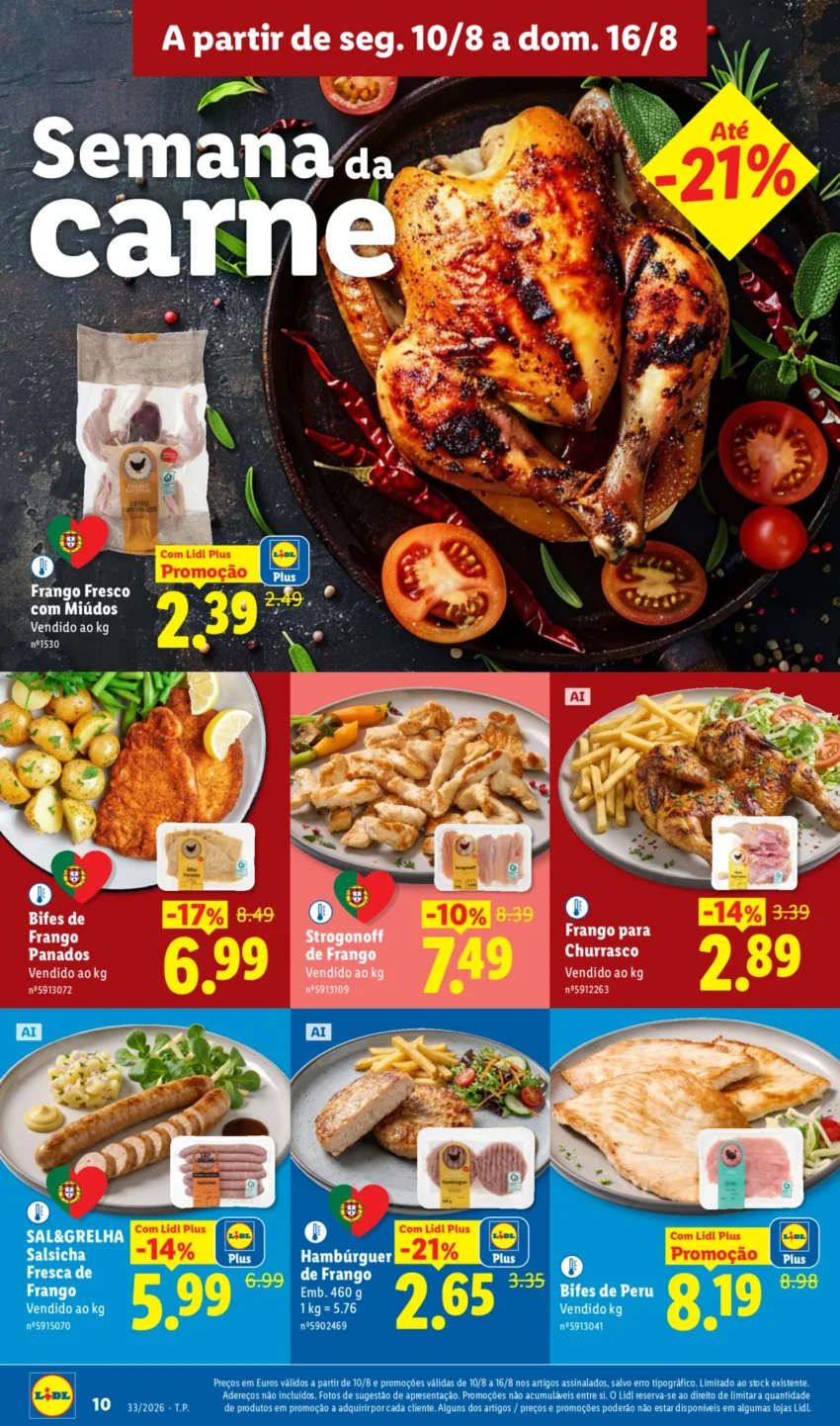 Página 10 do Antevisão Folheto LiDL Promoções