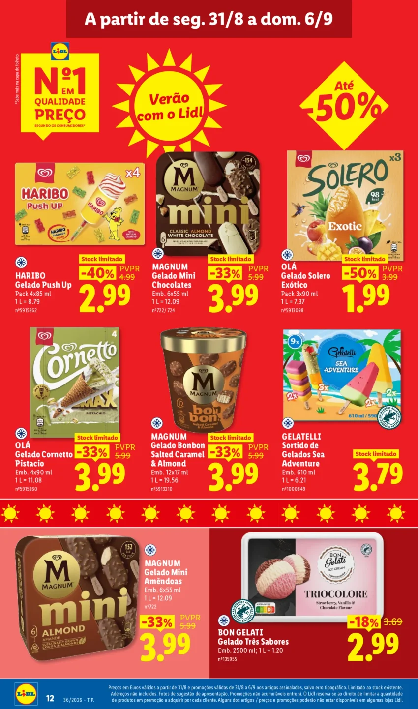 Página 12 do Antevisão Folheto LiDL Promoções