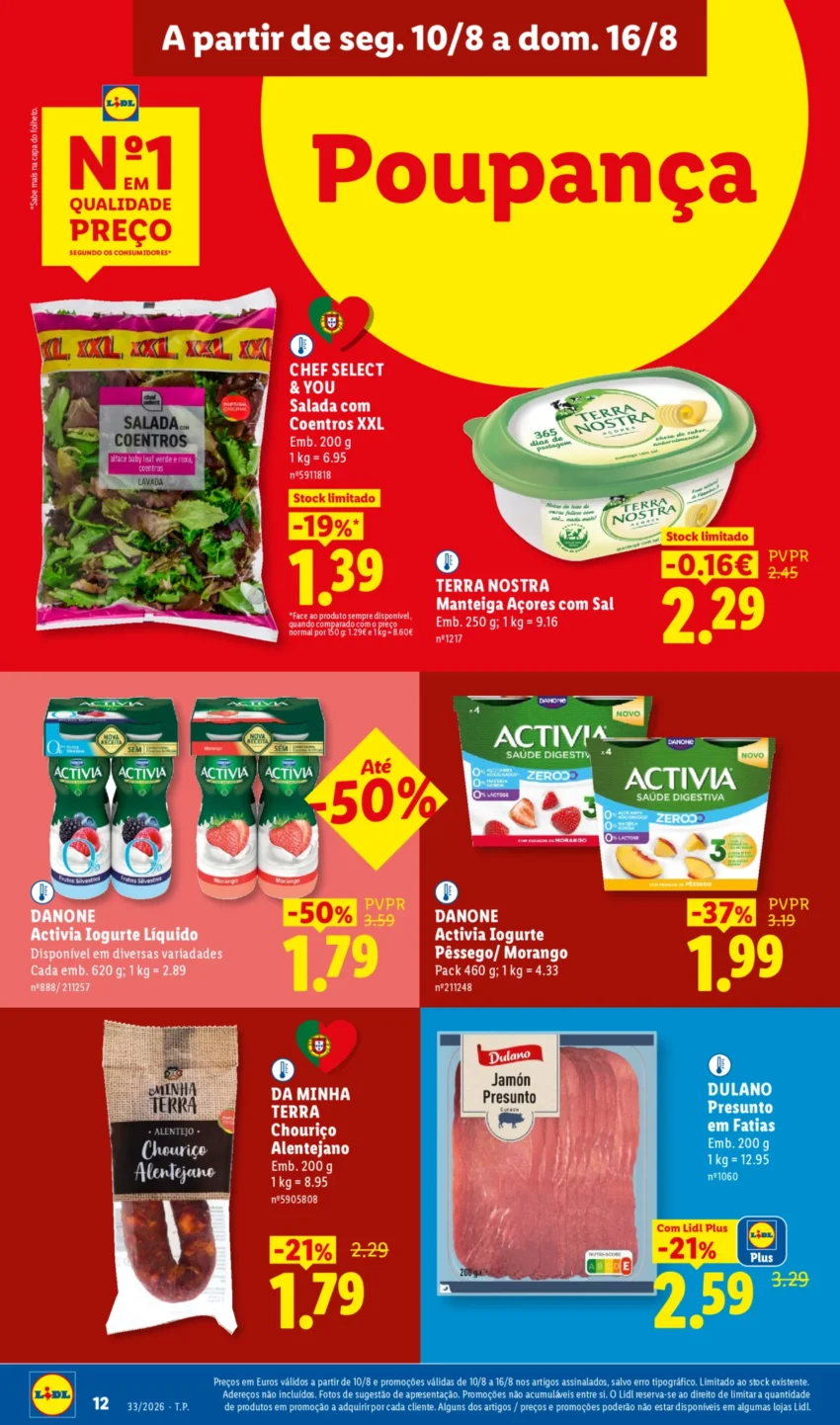 Página 12 do Antevisão Folheto LiDL Promoções