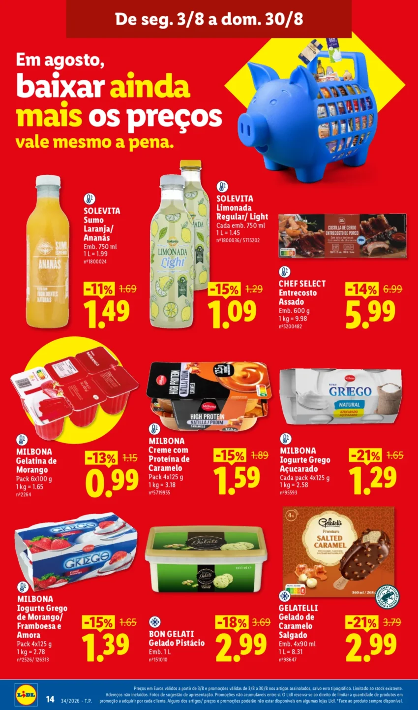 Página 14 do Antevisão Folheto LiDL Promoções