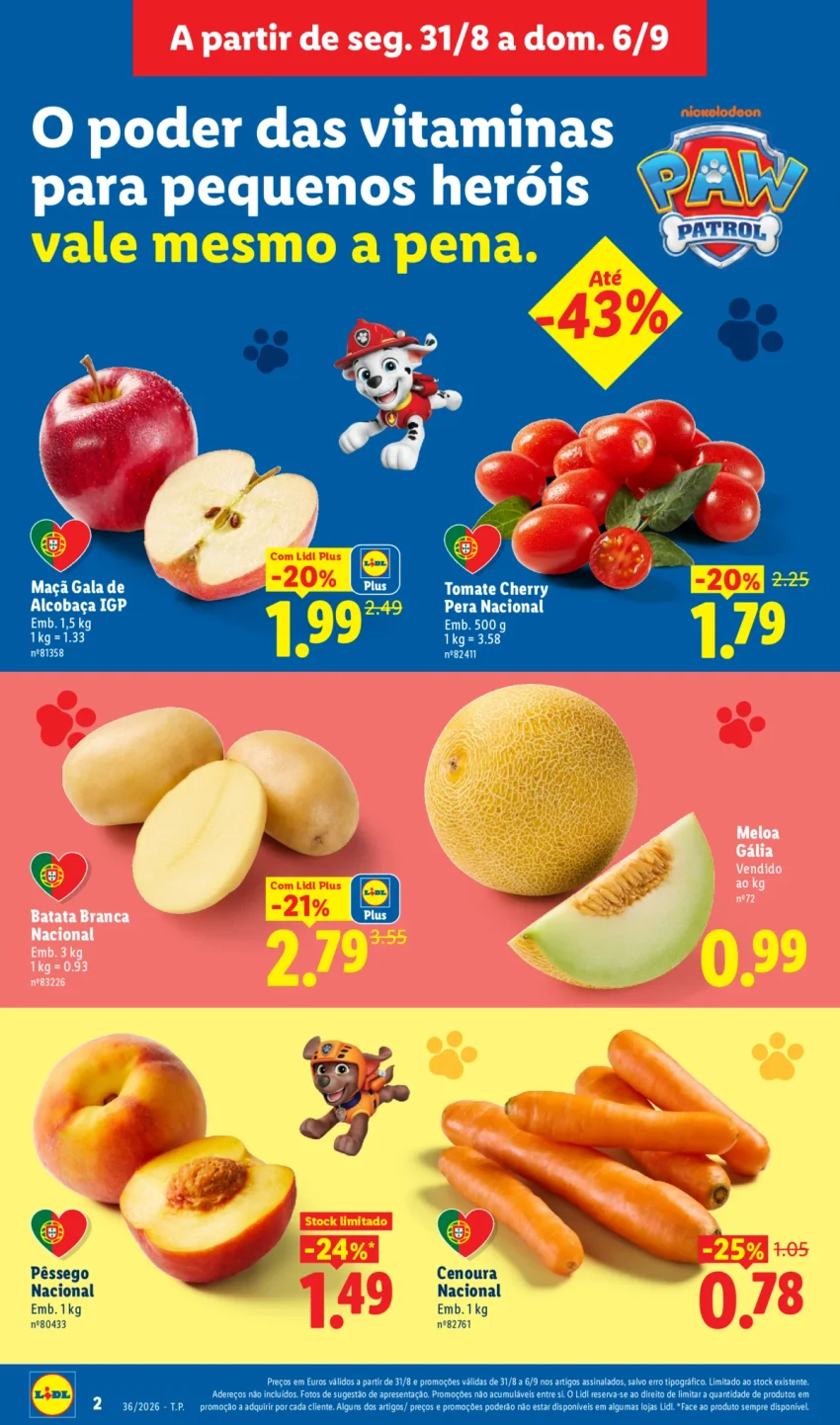 Página 2 do Antevisão Folheto LiDL Promoções