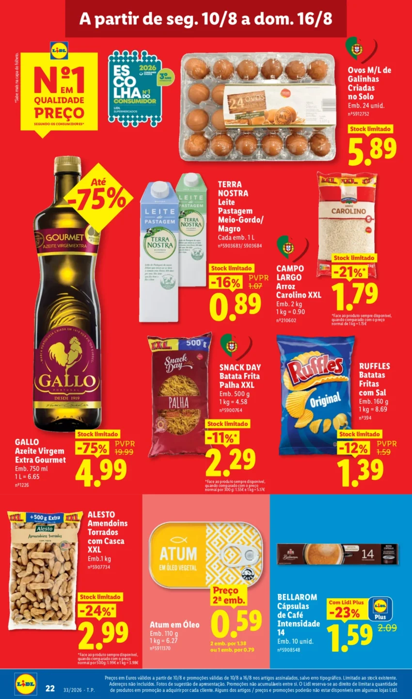 Página 22 do Antevisão Folheto LiDL Promoções