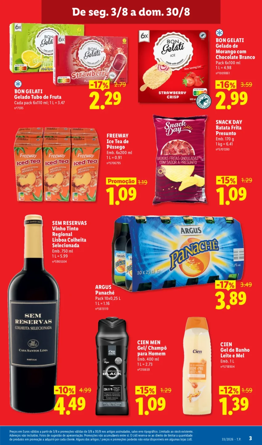 Página 3 do Antevisão Folheto LiDL Promoções
