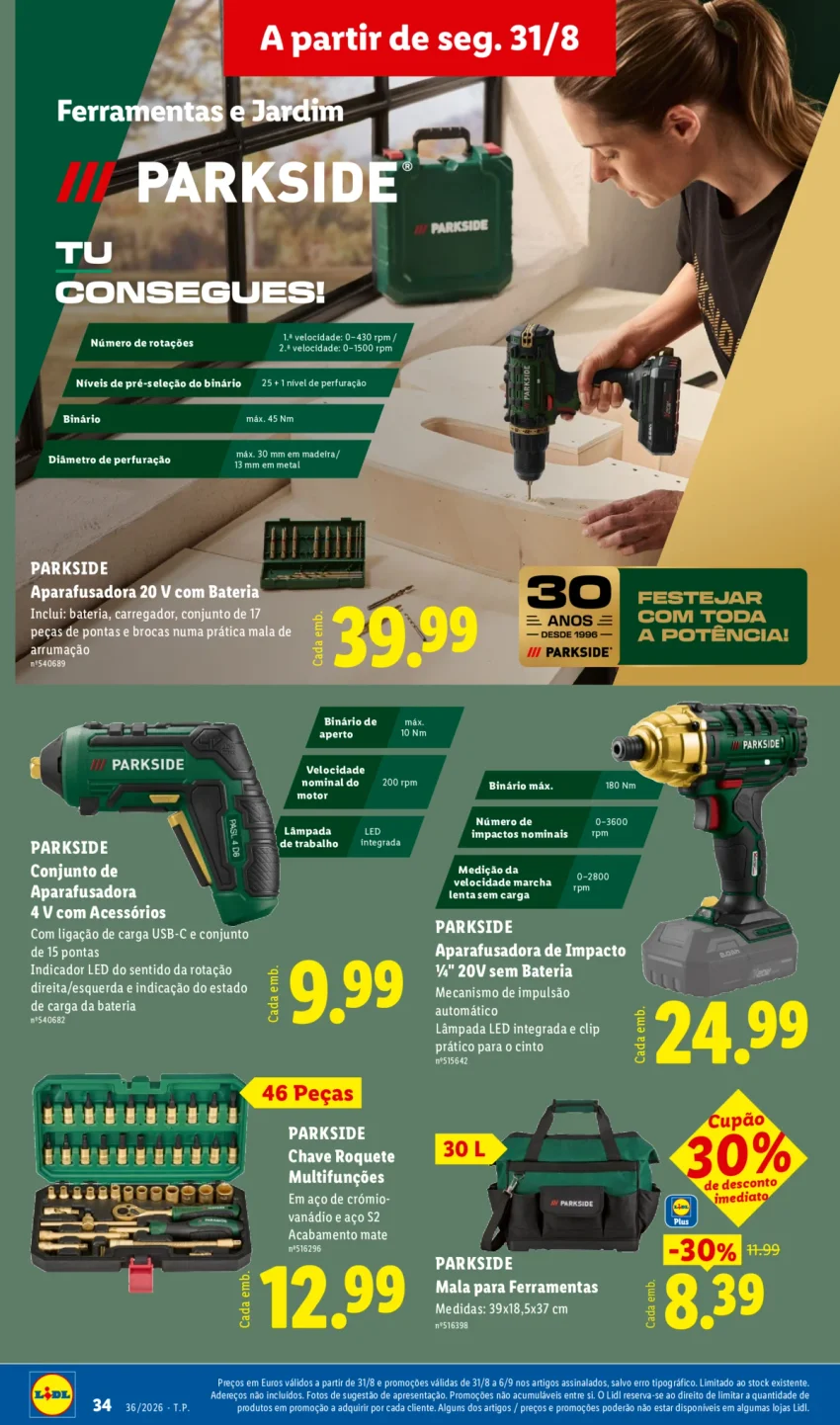 Página 34 do Antevisão Folheto LiDL Promoções
