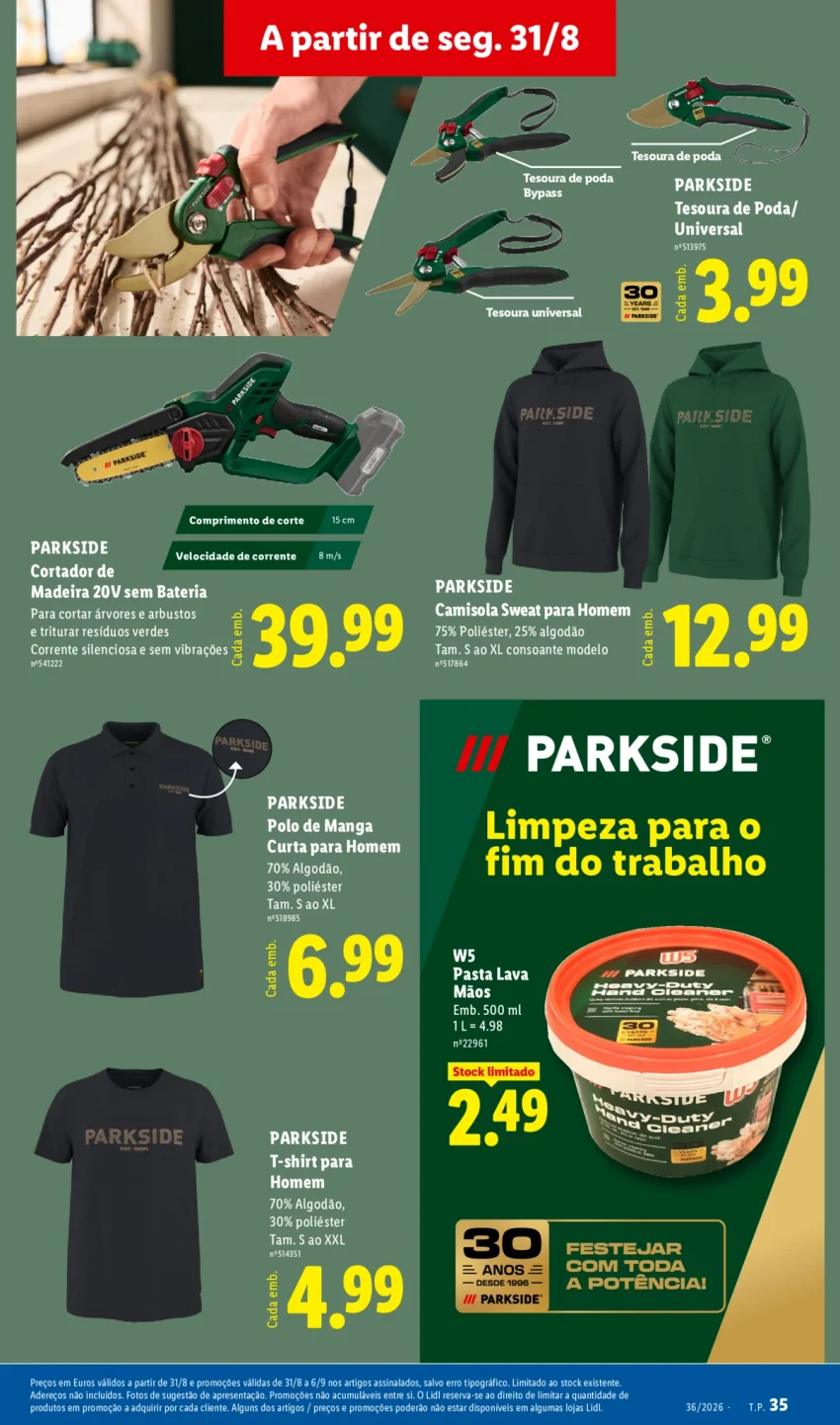 Página 35 do Antevisão Folheto LiDL Promoções