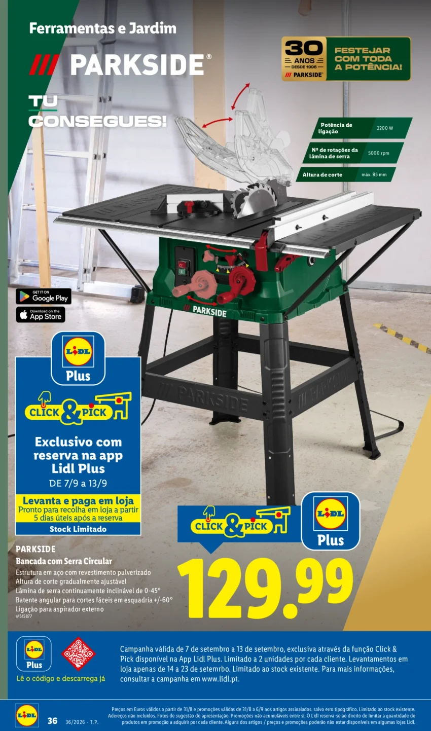 Página 36 do Antevisão Folheto LiDL Promoções