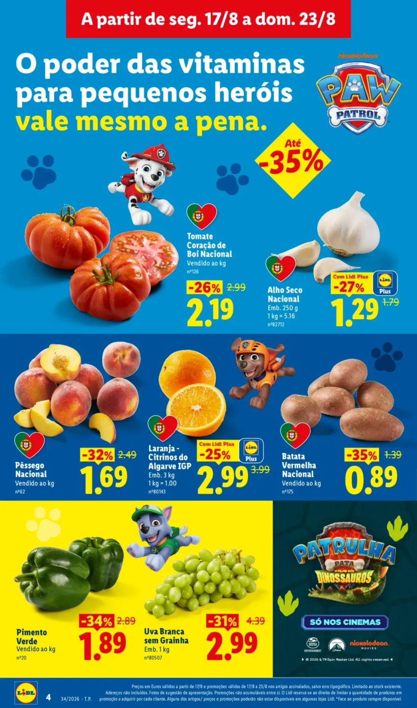 Página 4 do Antevisão Folheto LiDL Promoções