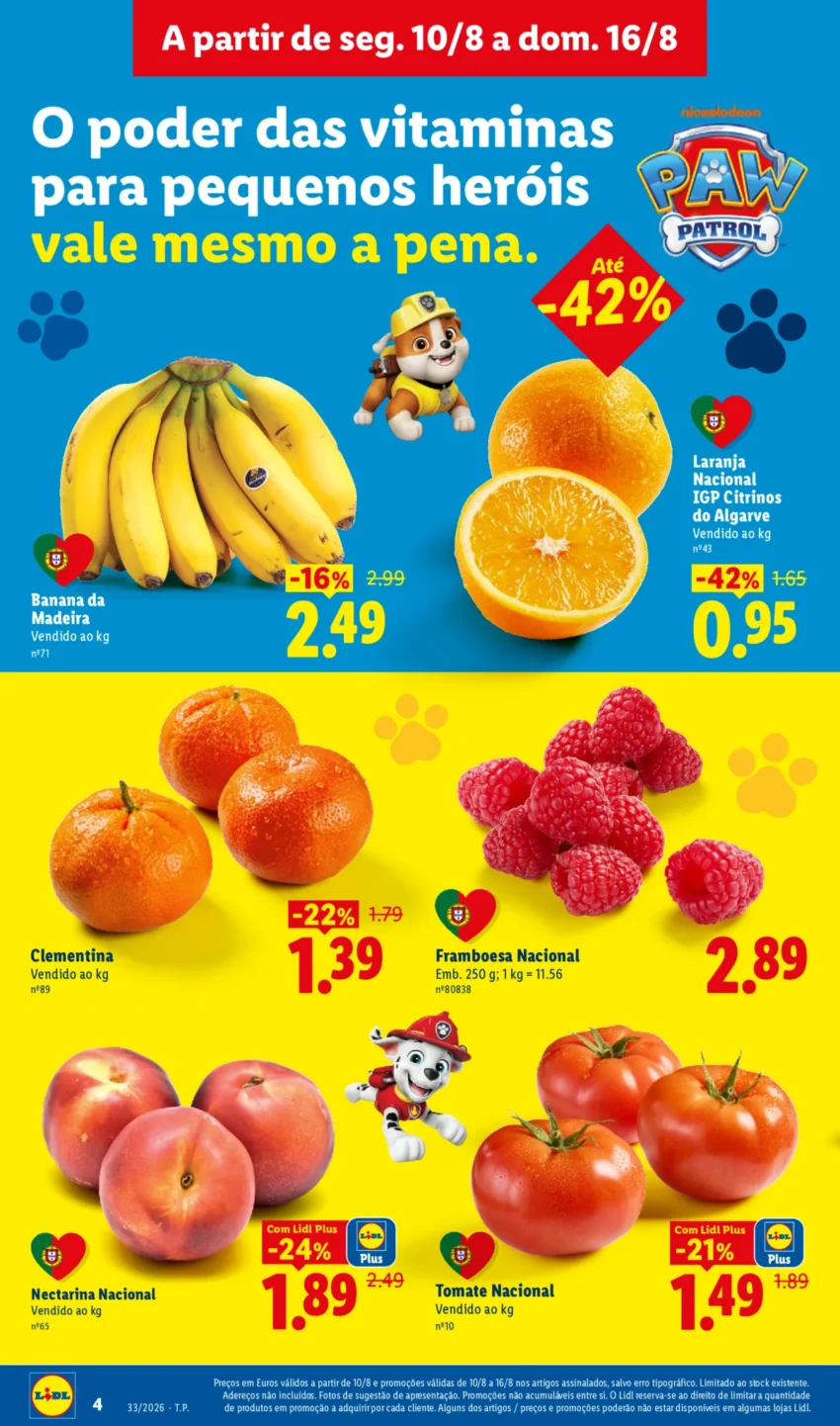 Página 4 do Antevisão Folheto LiDL Promoções