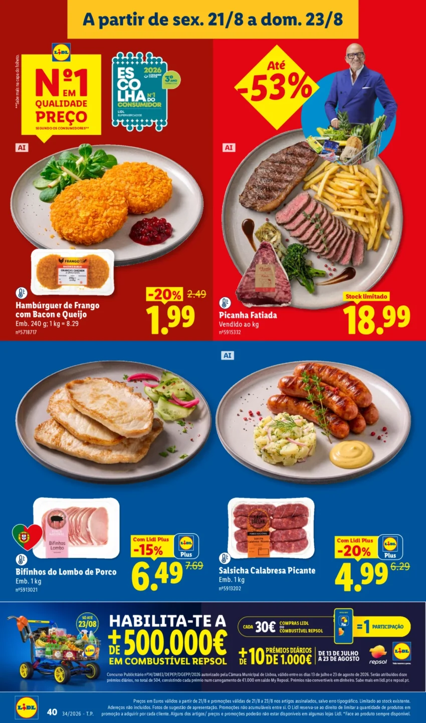 Página 40 do Antevisão Folheto LiDL Promoções