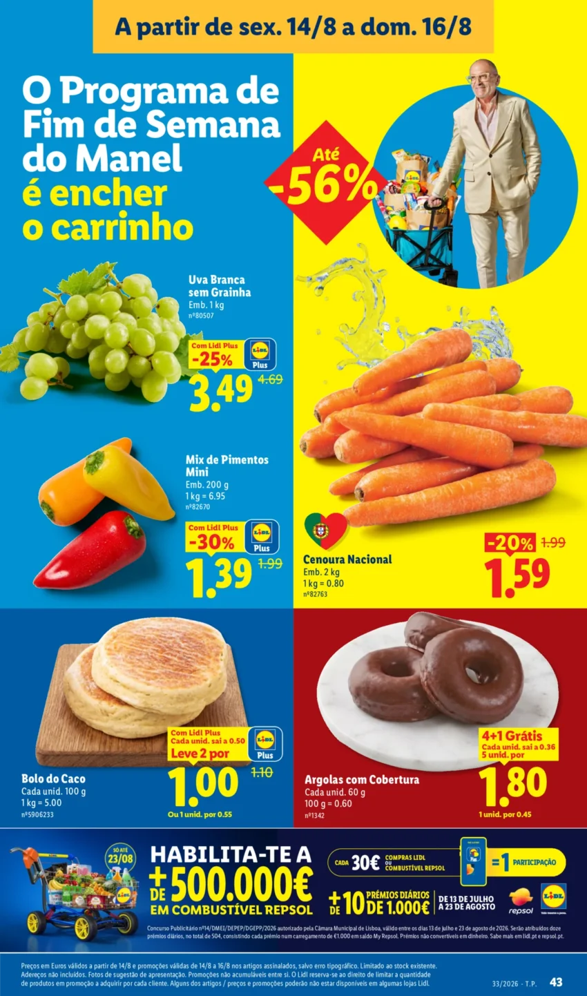 Página 43 do Antevisão Folheto LiDL Promoções