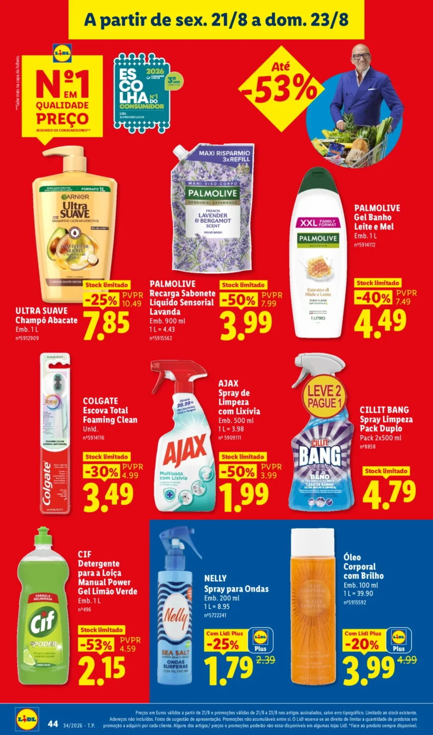 Página 44 do Antevisão Folheto LiDL Promoções