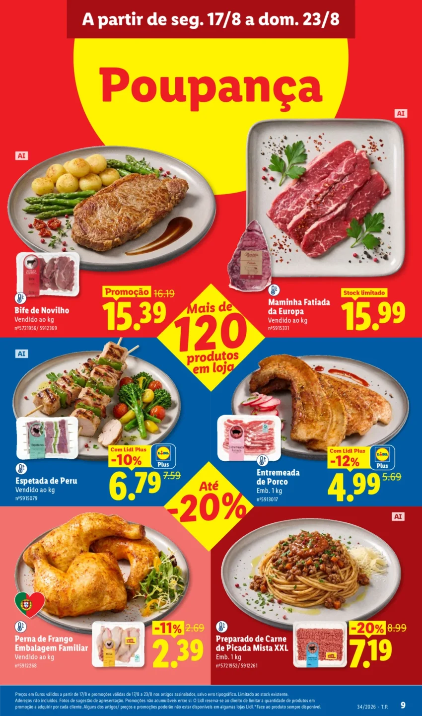 Página 9 do Antevisão Folheto LiDL Promoções