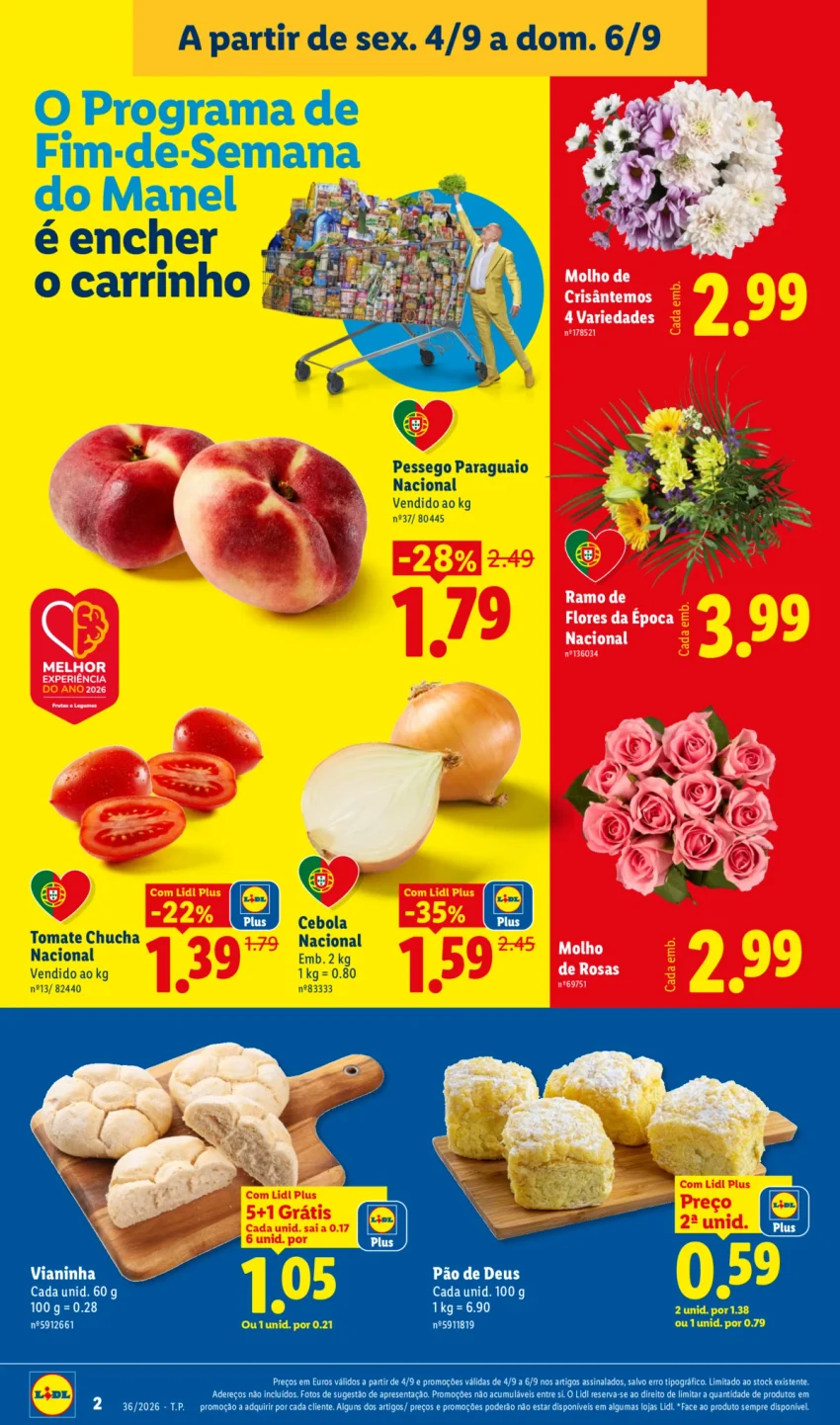 Página 4 do Antevisão Folheto LiDL Promoções Fim Semana