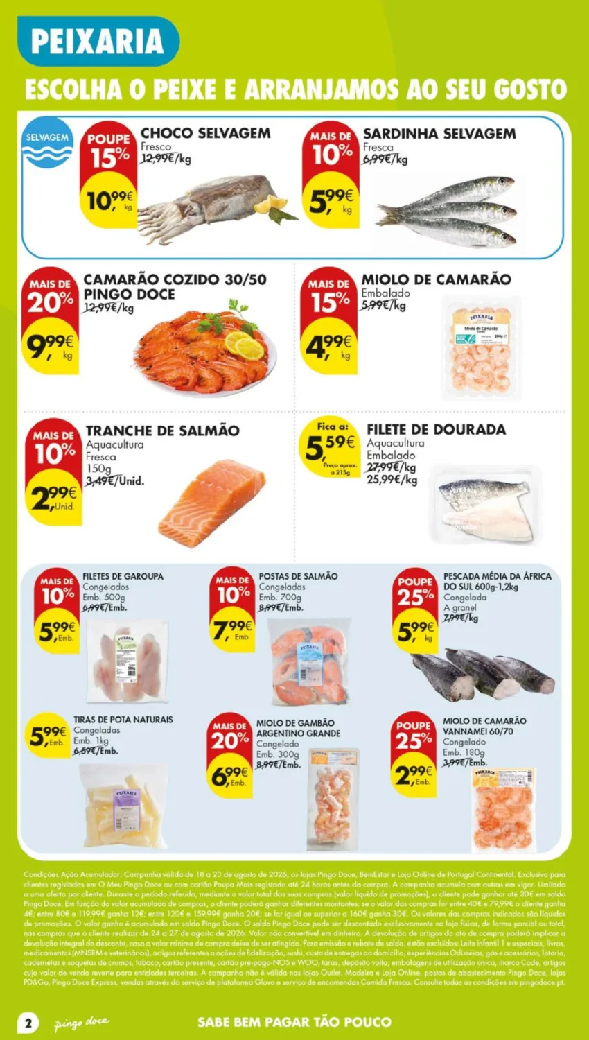 Página 2 do Antevisão Folheto Pingo Doce