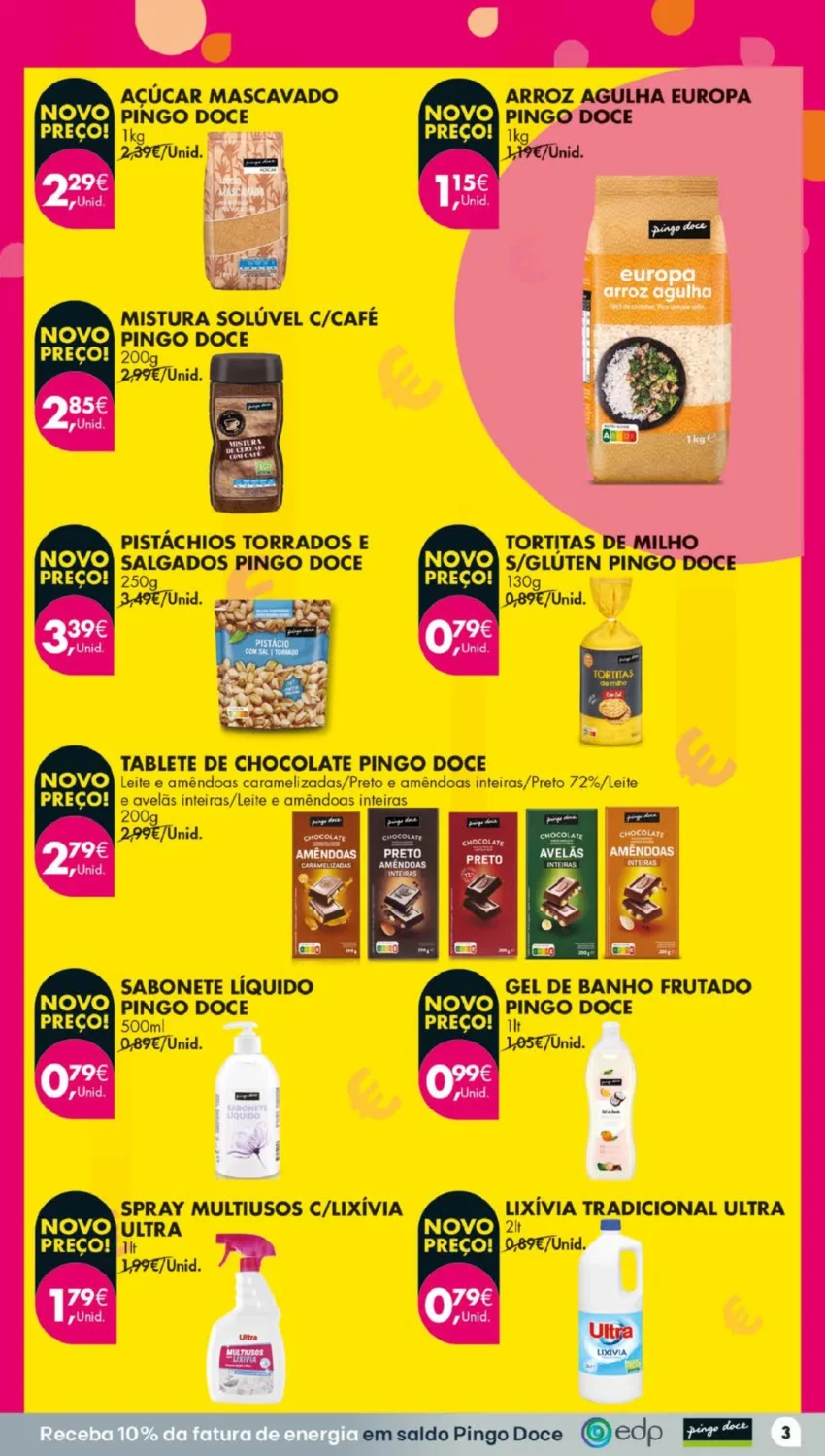 Página 3 do Antevisão Folheto Pingo Doce