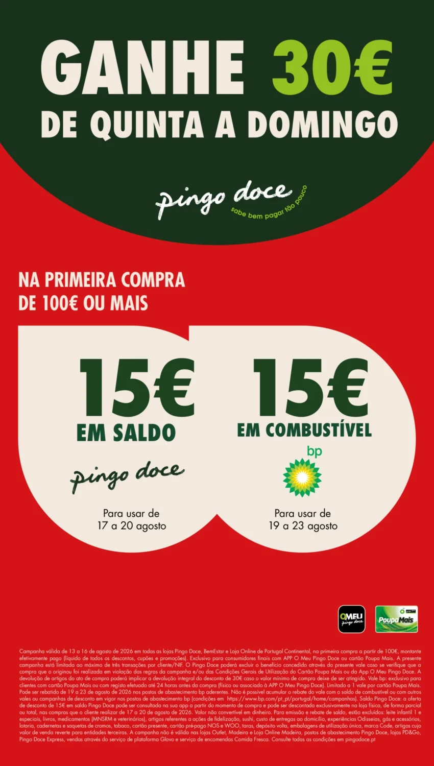 Página 1 do Antevisão Folheto Pingo Doce Fim Semana