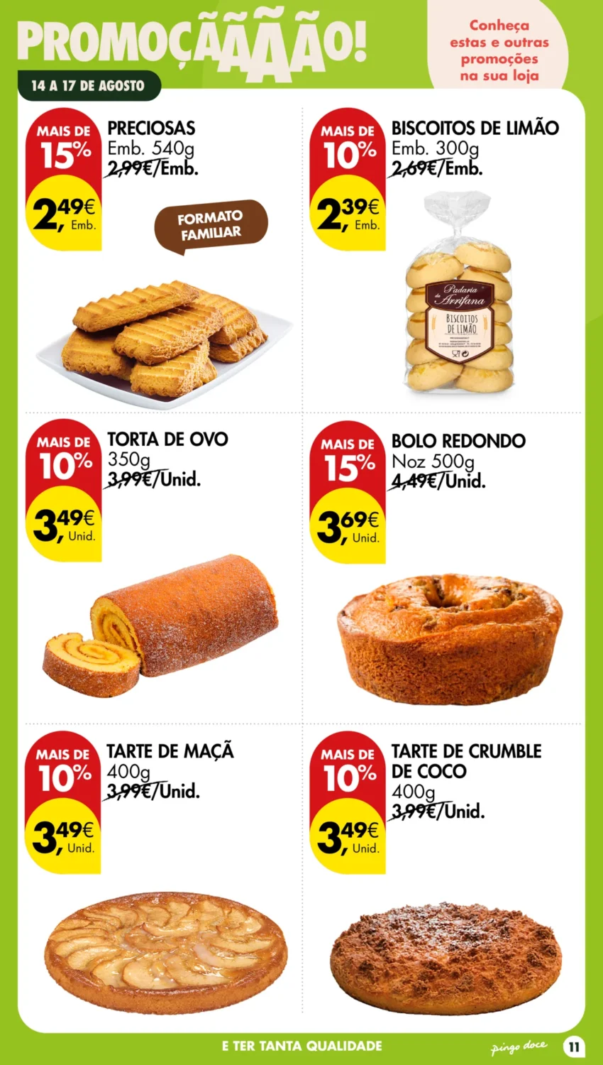 Página 11 do Antevisão Folheto Pingo Doce Fim Semana
