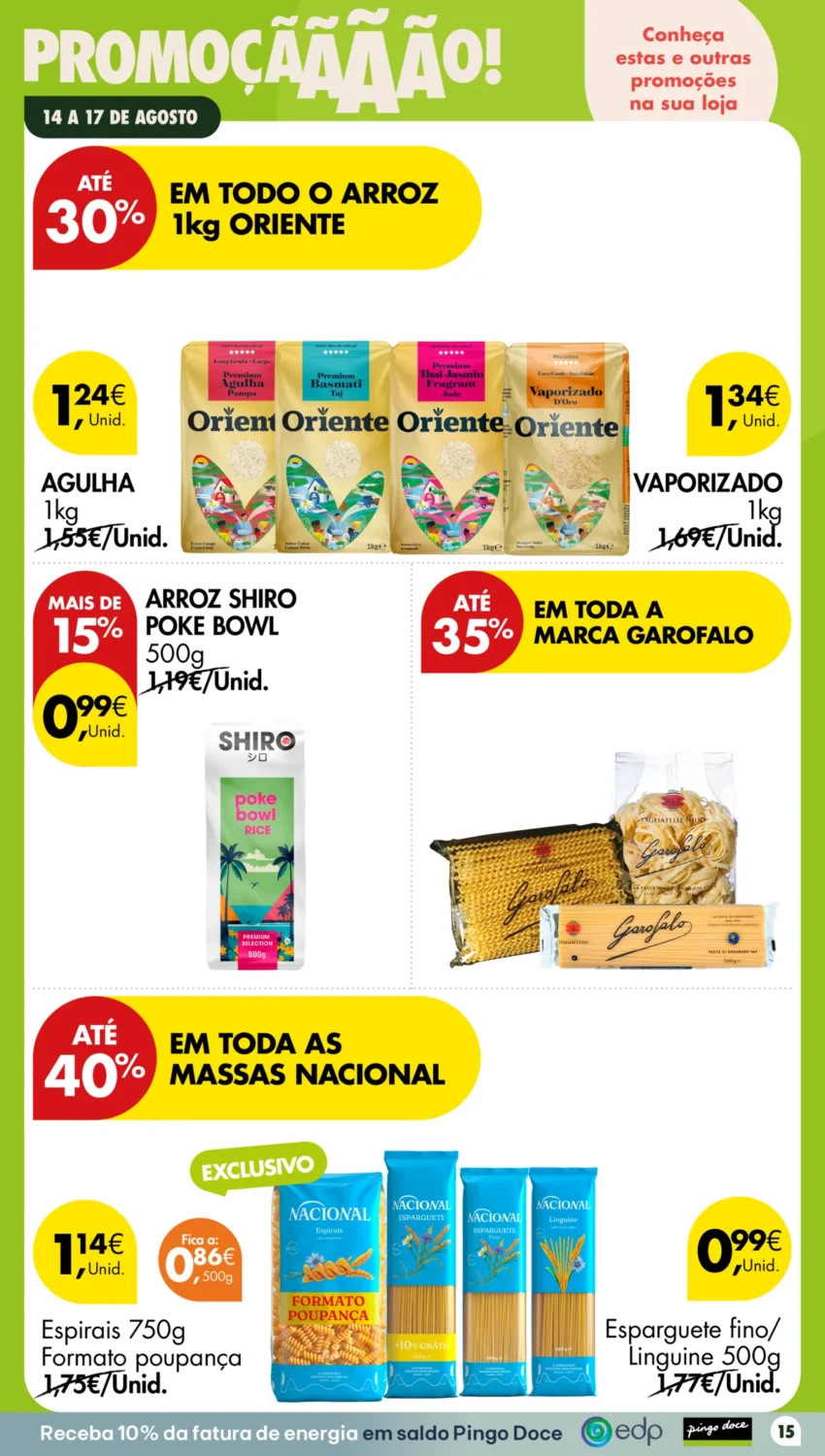 Página 15 do Antevisão Folheto Pingo Doce Fim Semana