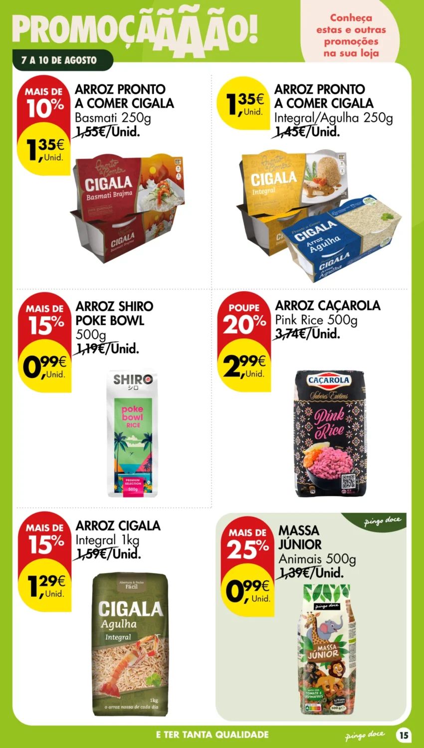 Página 15 do Antevisão Folheto Pingo Doce Fim Semana